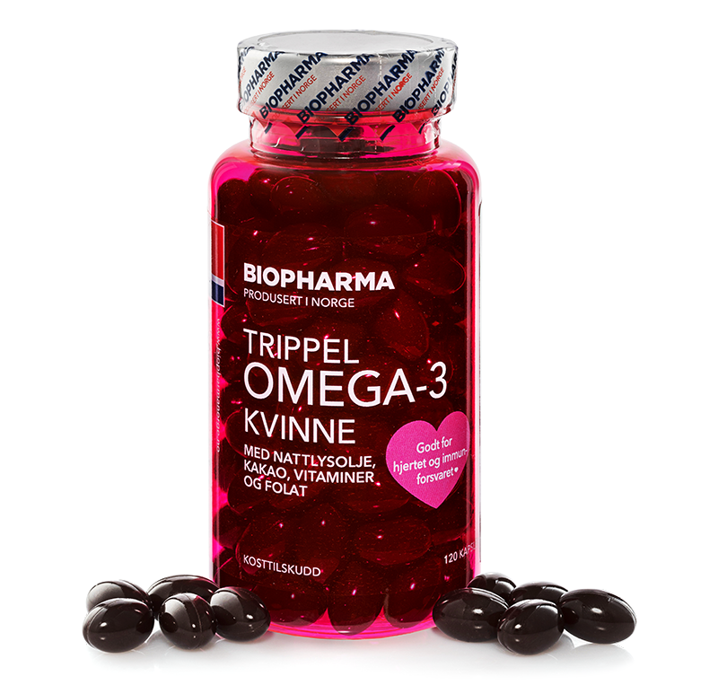 Лучшая омега для женщин. Биофарма Trippel Omega-3. Biopharma Trippel Omega-3 kvinne капс. №120. Trippel Omega-3 Biopharma для женщин. Омега-3 в капсулах Biopharma Trippel Omega-3 kvinne 120 капсул.