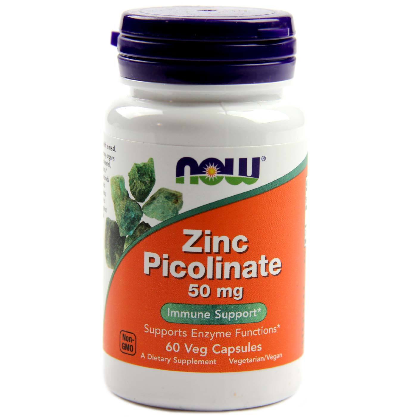 Zinc. Now Zinc Picolinate цинк 50 мг. Now Zinc Picolinate 50 MG - 60 капс. Zinc Picolinate капс. №60. Now foods Zinc Picolinate 50 мг (60 капсул).