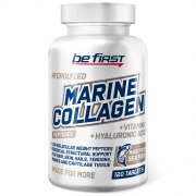 Заказать Be First Marine Collagen + hyaluronic acid + vitamin C 120 таб