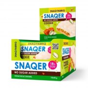 Заказать BombBar Snaq Fabriq Glazed Cookie печенье 45 гр (белая глазурь)