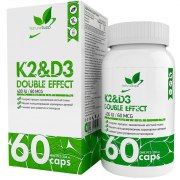 Заказать NaturalSupp K2+D3 Double Effect 60 капс